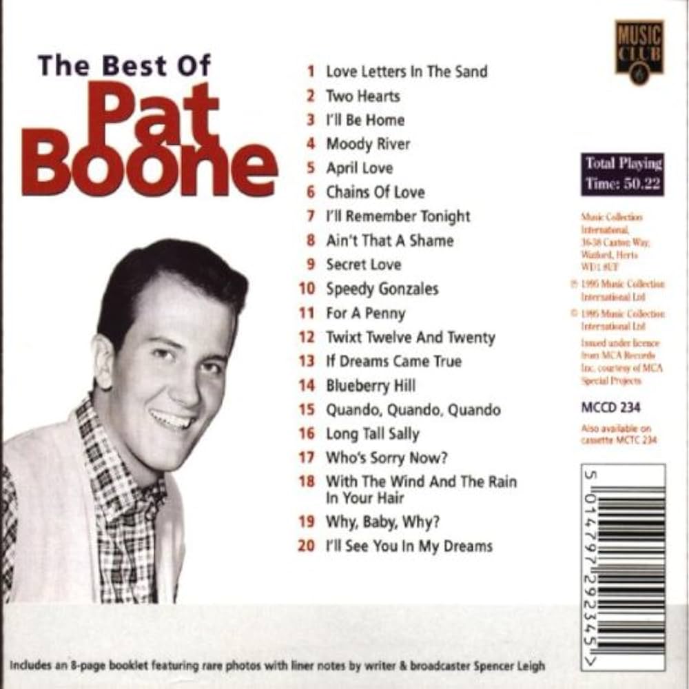 Amazon.co.jp: Best of Pat Boone: Music