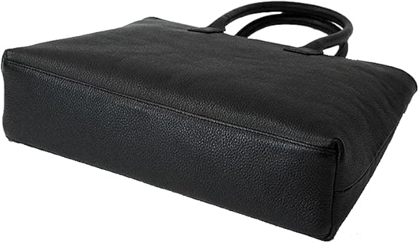 Amazon.co.jp: [HushTug] レザー ビジネスバッグ 「 シンプル な