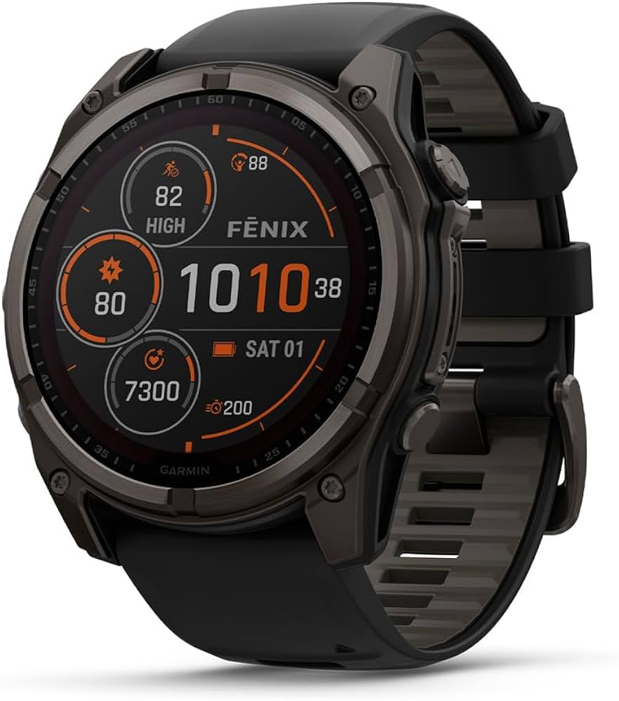Garmin fēnix 8 – 51 mm, Solar, Sapphire, Premium Multisport GPS