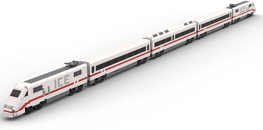 Amazon.co.jp: BrickCraftWorks RCトレインモデルセット ドイツ高速