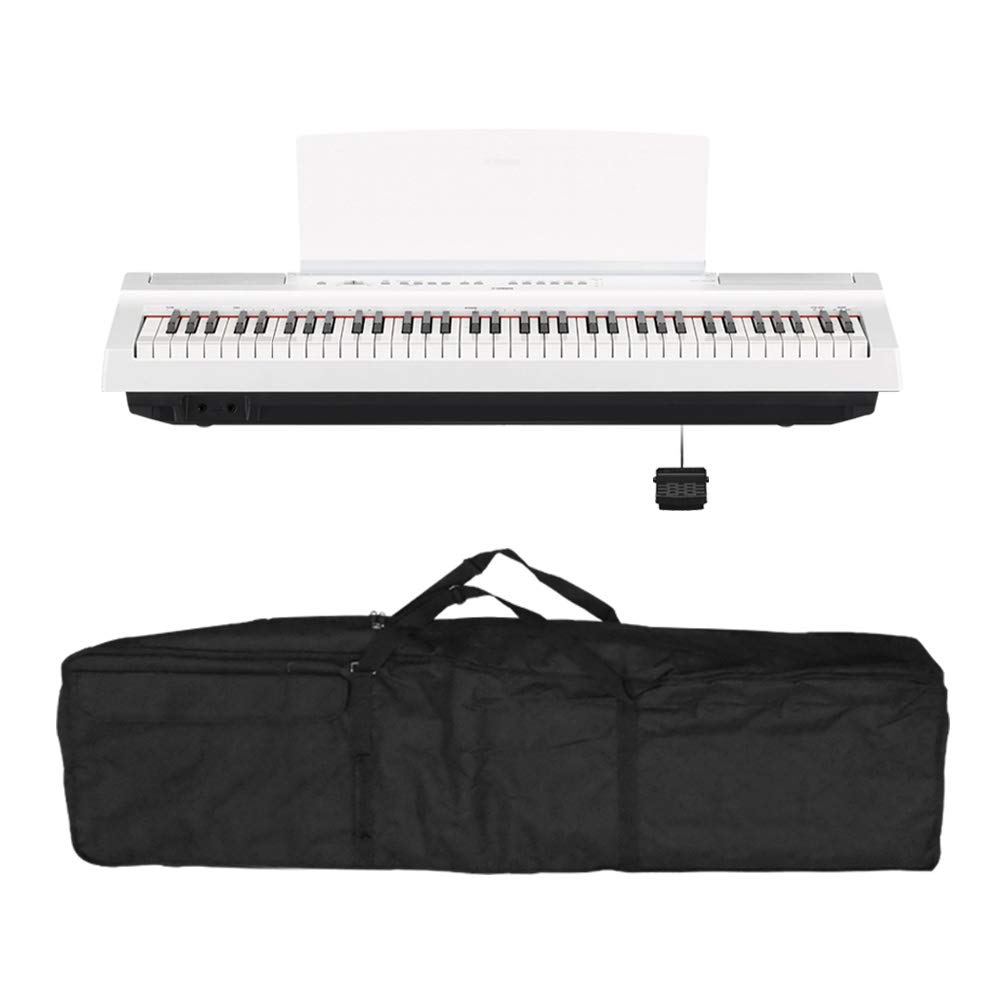 Amazon | YAMAHA P-121 WH ケースセット 電子ピアノ 73鍵盤 ヤマハ