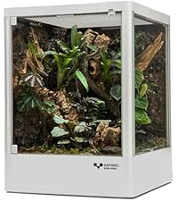 Amazon | ADVINCI 爬虫類飼育ケージ 60×45×60cm 162L 強化ガラス完全