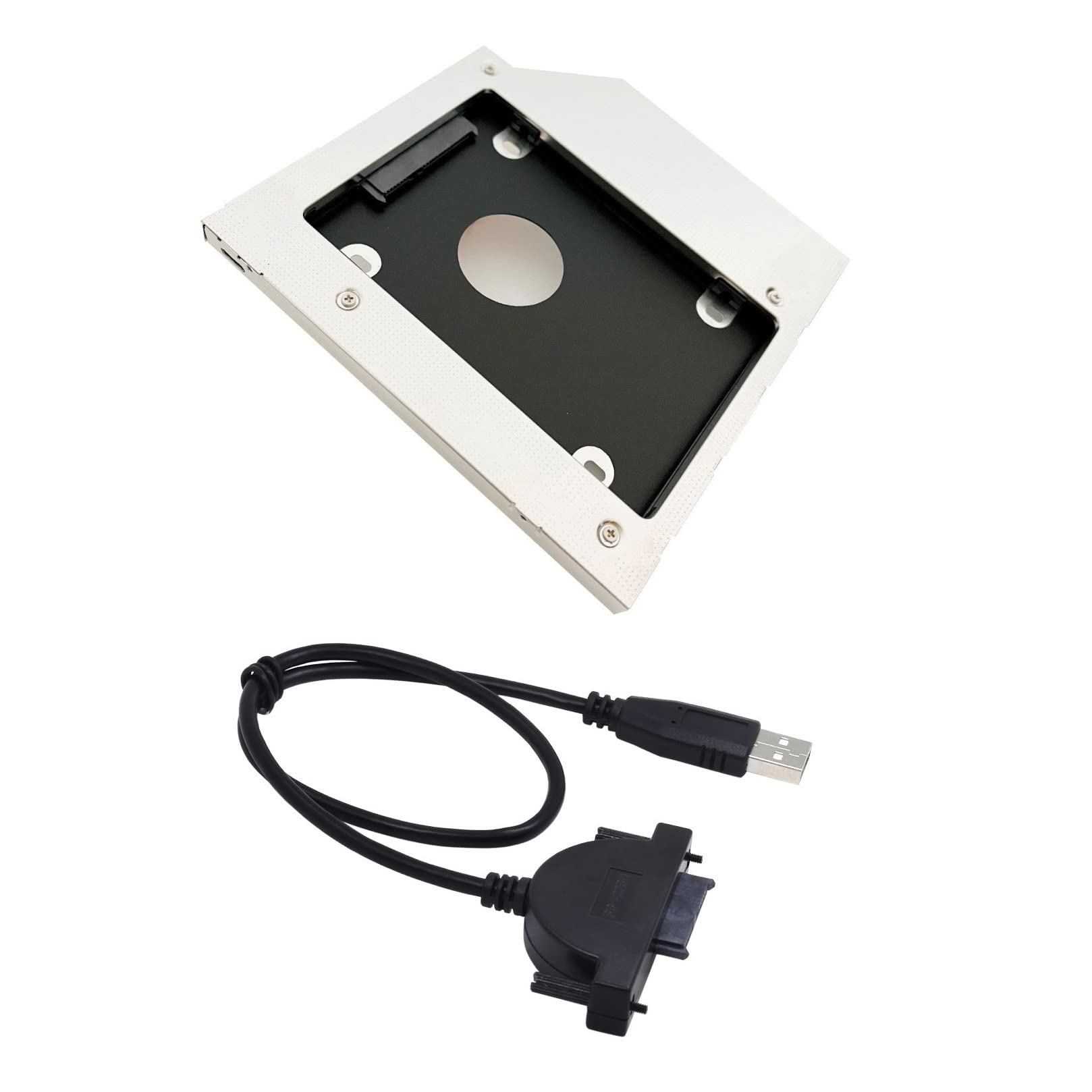 Amazon.com: SATA 2nd Hard Drive Optical Bay Caddy Case Tray for