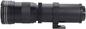 Amazon | 望遠レンズ、420-800mm F/8.3-16望遠レンズDSLRカメラ用手動