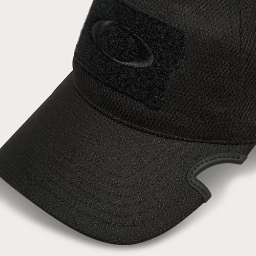 OAKLEY Men's Standard Issue Notch Hat, Black, Large-X-Large