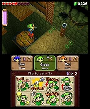 Amazon.com: The Legend Of Zelda Tri Force Heroes (Nintendo 3DS) by