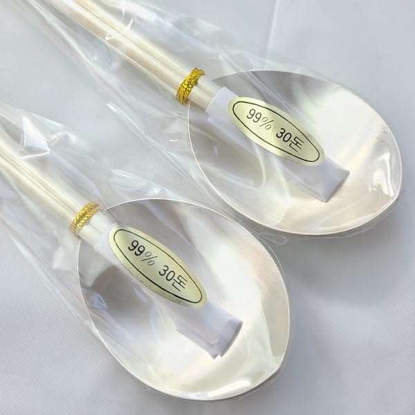 純銀/AG700 75g/韓国製匙箸セット