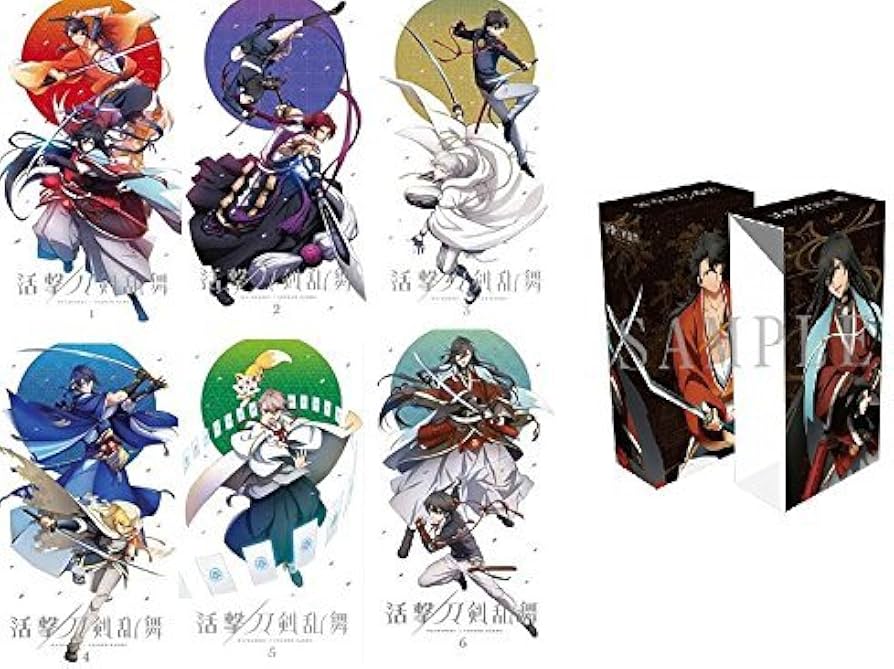 Amazon.co.jp: 活撃 刀剣乱舞 (完全生産限定版) [Blu-ray]全6巻セット