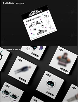 Amazon.com: DREAMUS - Jin - The Astronaut Single Album [Set (Both