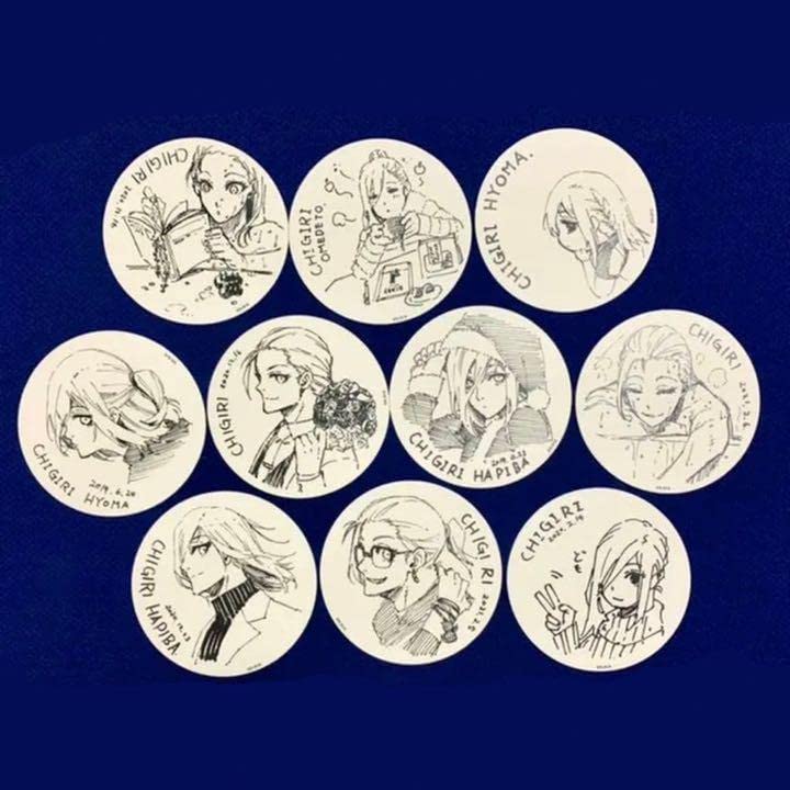 Amazon｜ブルーロック 原画展 コースター 千切豹馬 10枚 セット