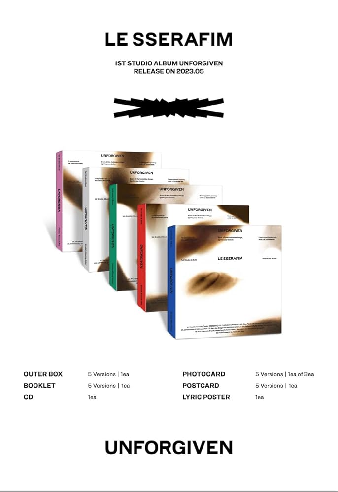 Amazon.co.jp: ル セラフィム LE SSERAFIM - 1st Studio Album