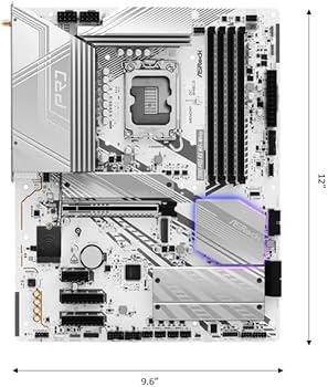 Amazon.com: ASRock Z890 Pro RS WiFi 6E White Intel Core Ultra