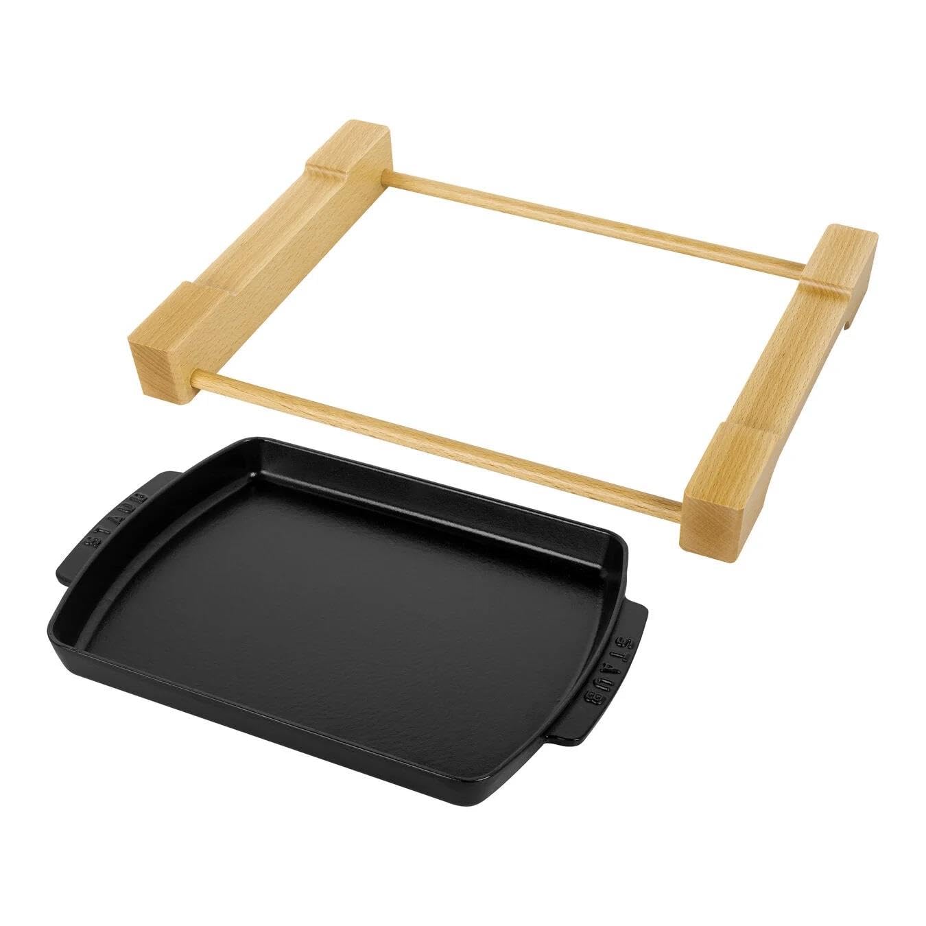 Amazon.co.jp: staub ストウブ 「 ステーキ プレート 」 鉄板 ホーロー