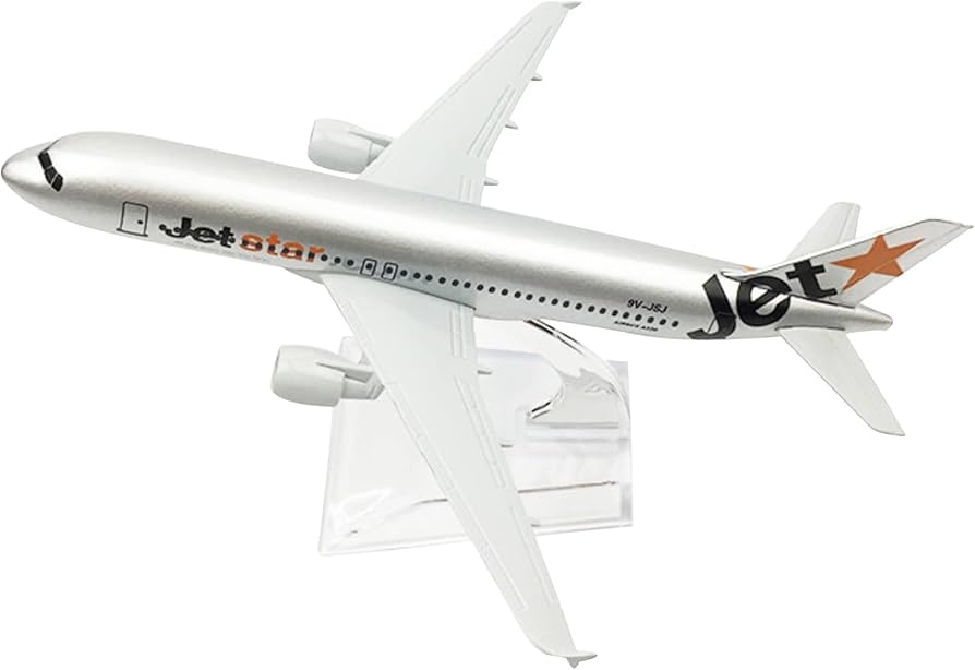 Amazon | 1/400スケールA320ジェットスター航空金属飛行機モデル合金