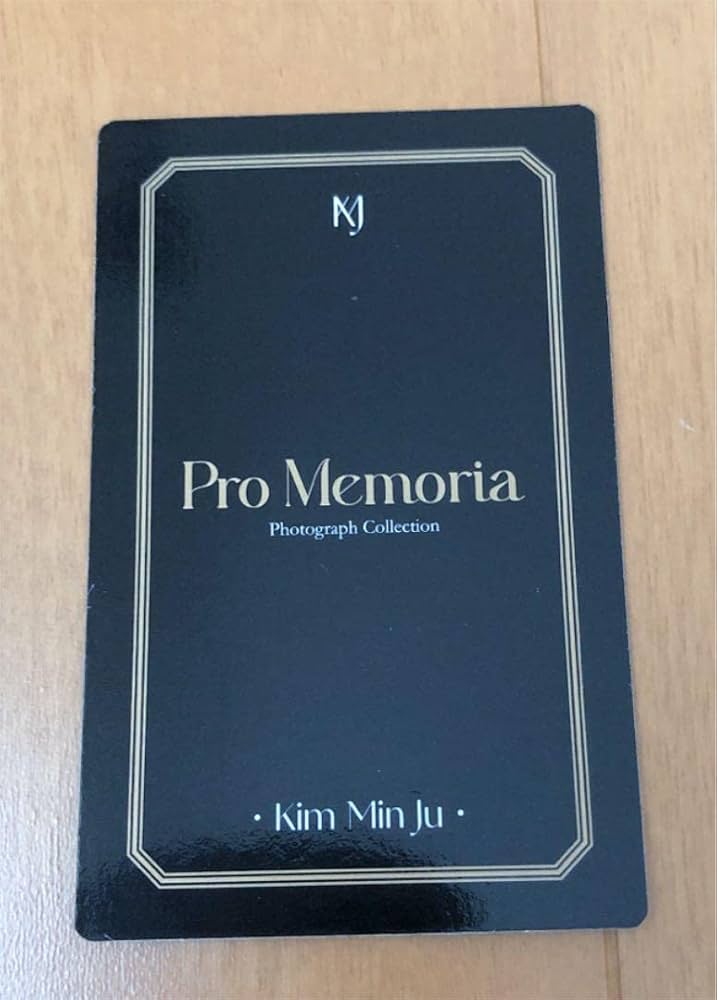 ミンジュ アルバム トレカ5枚】写真集 Pro Memoria