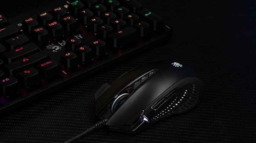 Amazon.com: Bloody J90s RGB Gaming Mouse, High Precision 8000 CPI