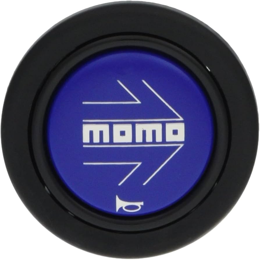 Amazon | MOMO(モモ) ホーンボタン 【アロー ブルー】 ARROW MATT BLUE