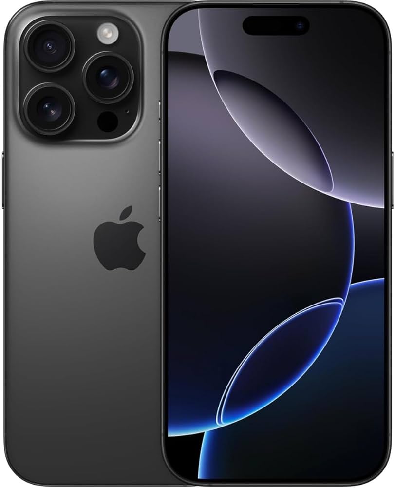 Amazon.com: Apple iPhone 16 Pro, US Version, 128GB, Black Titanium
