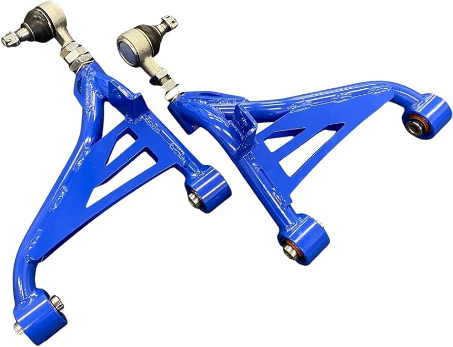 Amazon | リア アッパーアーム ブルー ローダウン時のキャンバー調整