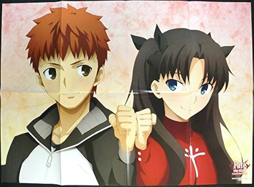 Amazon.co.jp: Fate stay night 特大ポスター 衛宮士郎 遠坂凛 FGO