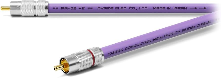 Amazon.co.jp: OYAIDE PA-02 TR V2 1.0m RCA インターコネクトケーブル