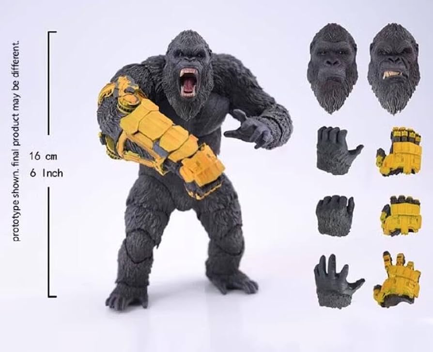 Amazon | ゴジxコング 新たなる帝国 コング 可動 アクション