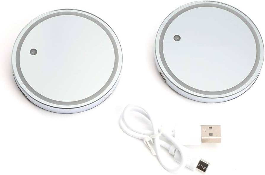 Amazon | RGB ドリンクホルダー イルミネーション 68mm 2個セット 発光
