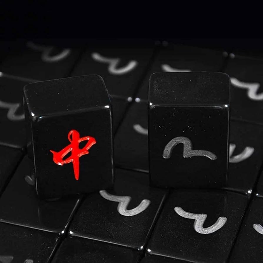 Amazon.co.jp: 麻雀 中国の麻雀牌ゲーム ボードゲーム 144 中国の伝統