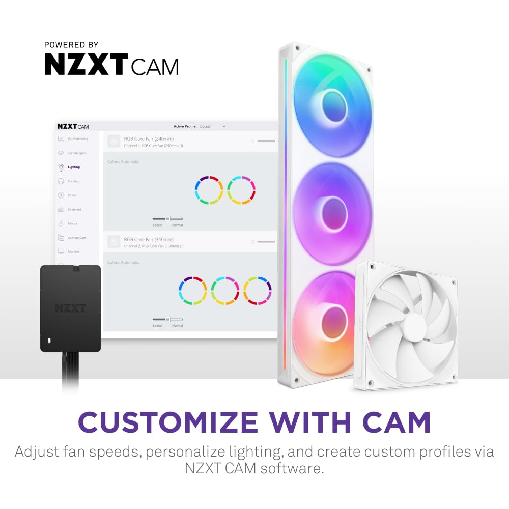 Amazon.com: NZXT Control Hub - Digital RGB Lighting and PWM Fan