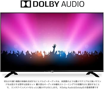 Amazon | TikTok TVアプリ対応 SmaTY チューナーレス スマートテレビ