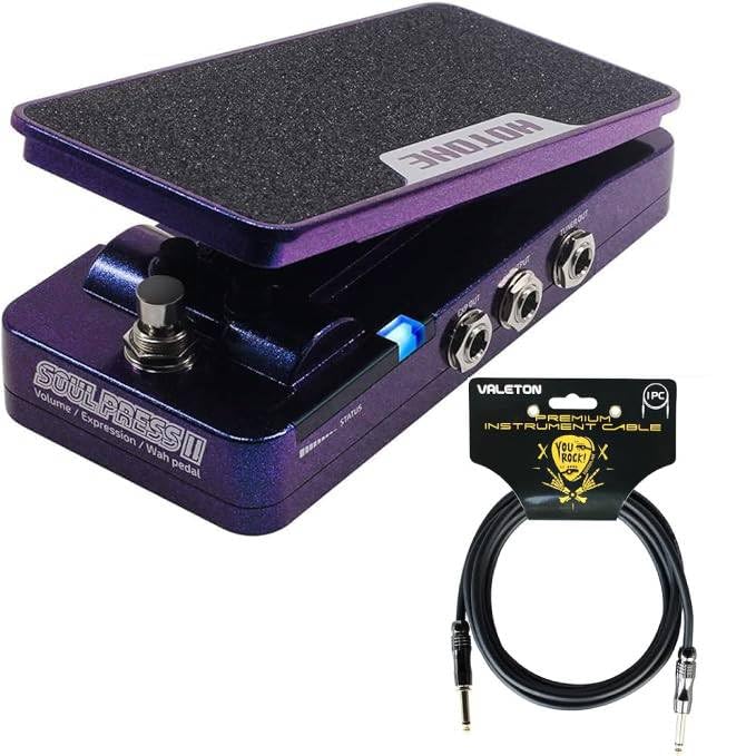 Amazon.com: Hotone Soul Press II Wah Active Volume Passive
