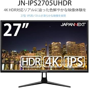 Amazon.co.jp: JAPANNEXT 27インチ モニター 4K UHD 3840x2160解像度