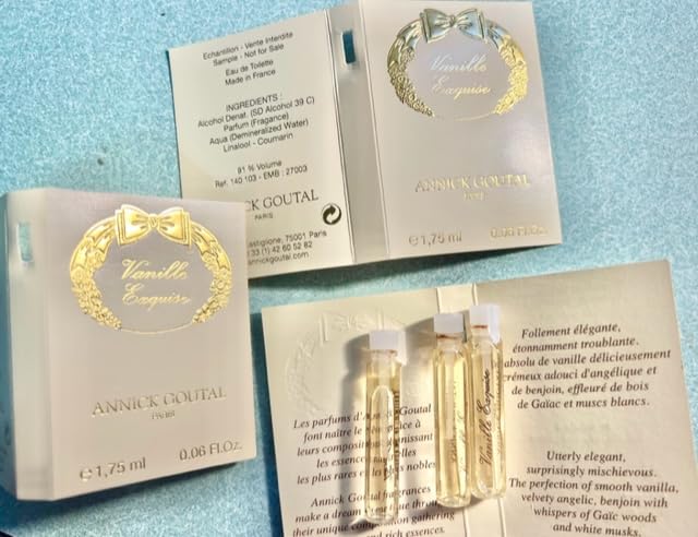 Amazon.com : Annick Goutal Vanille Exquise for Women EDP Lot of 3