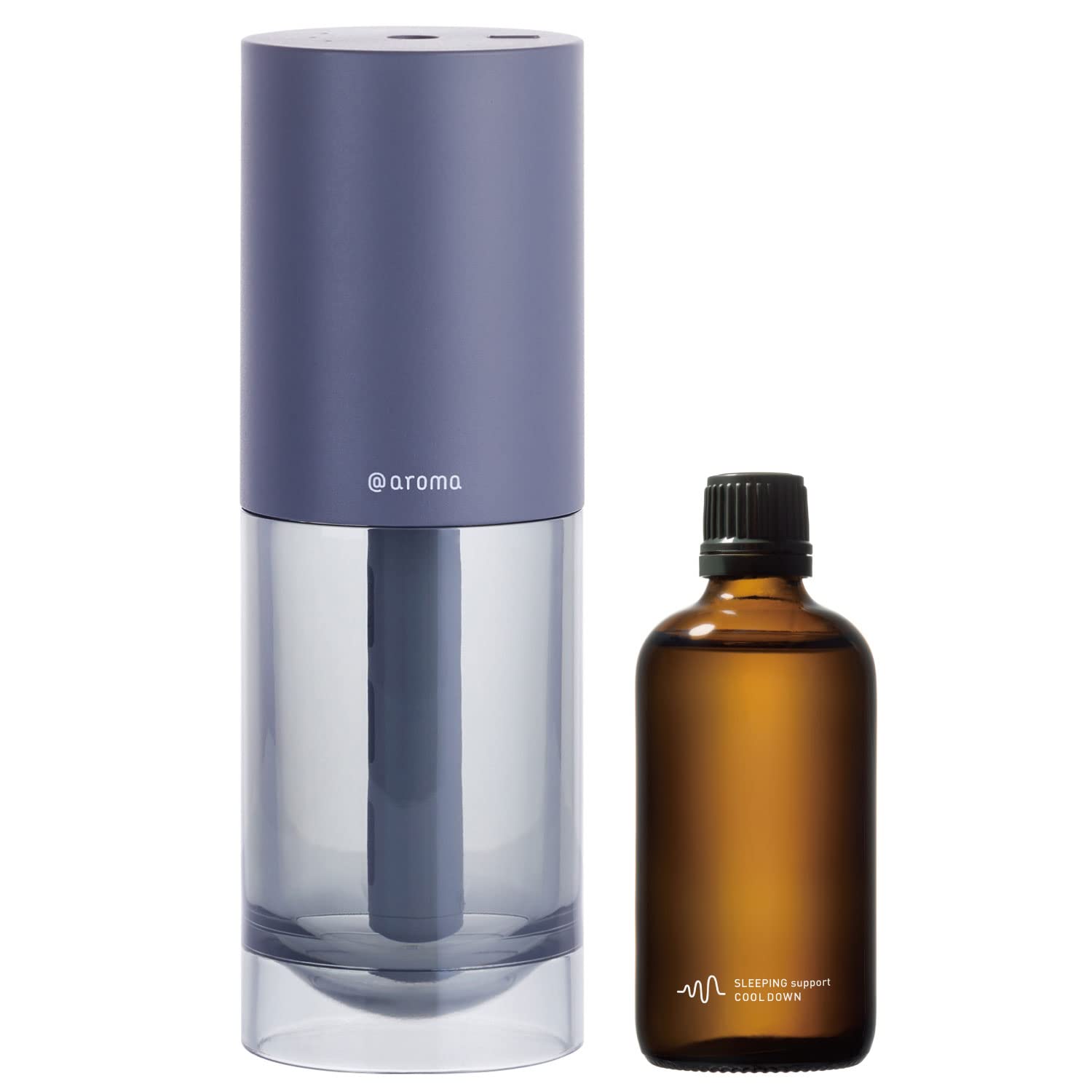 Amazon.co.jp: アットアロマ ソロ グレー ディフューザー ＆ ピエゾ