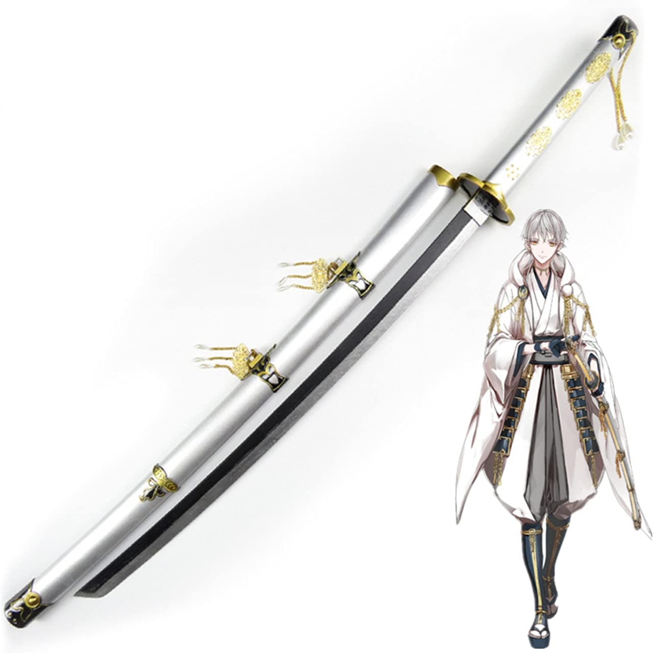 Amazon.co.jp: 刀剣乱舞 鶴丸国永 木製 刀 剣 武器 模造刀 模擬刀 道具