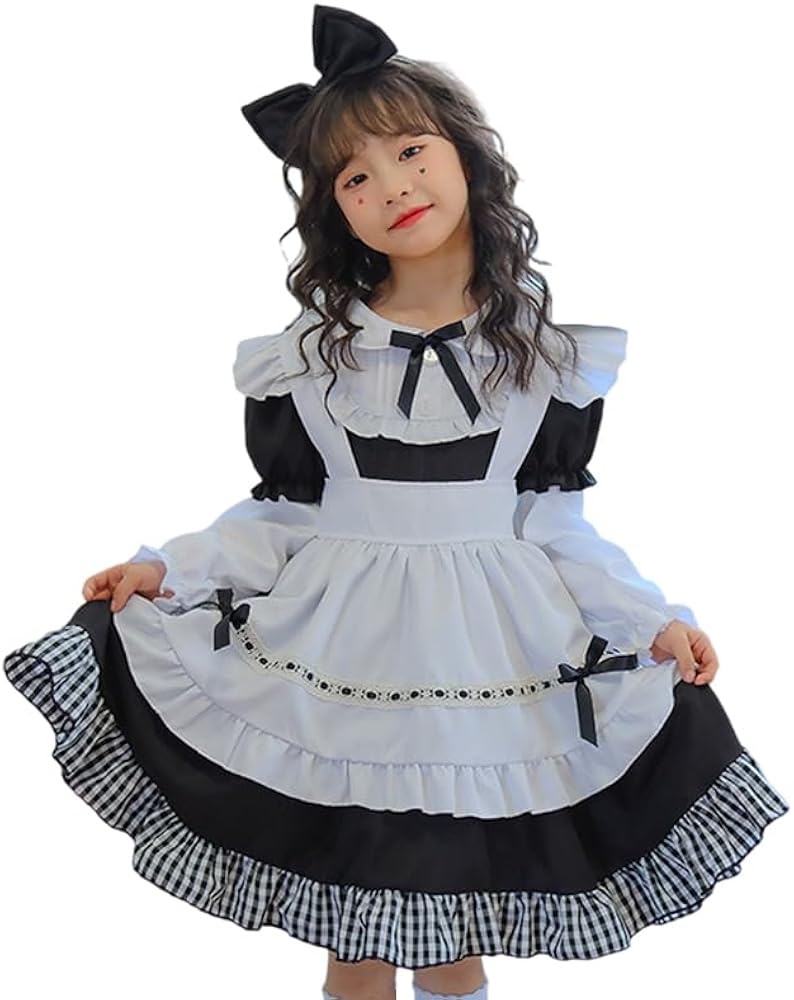 Amazon.co.jp: [RPFLQ] 女の子 メイド服 アリス ドレス ハロウィン