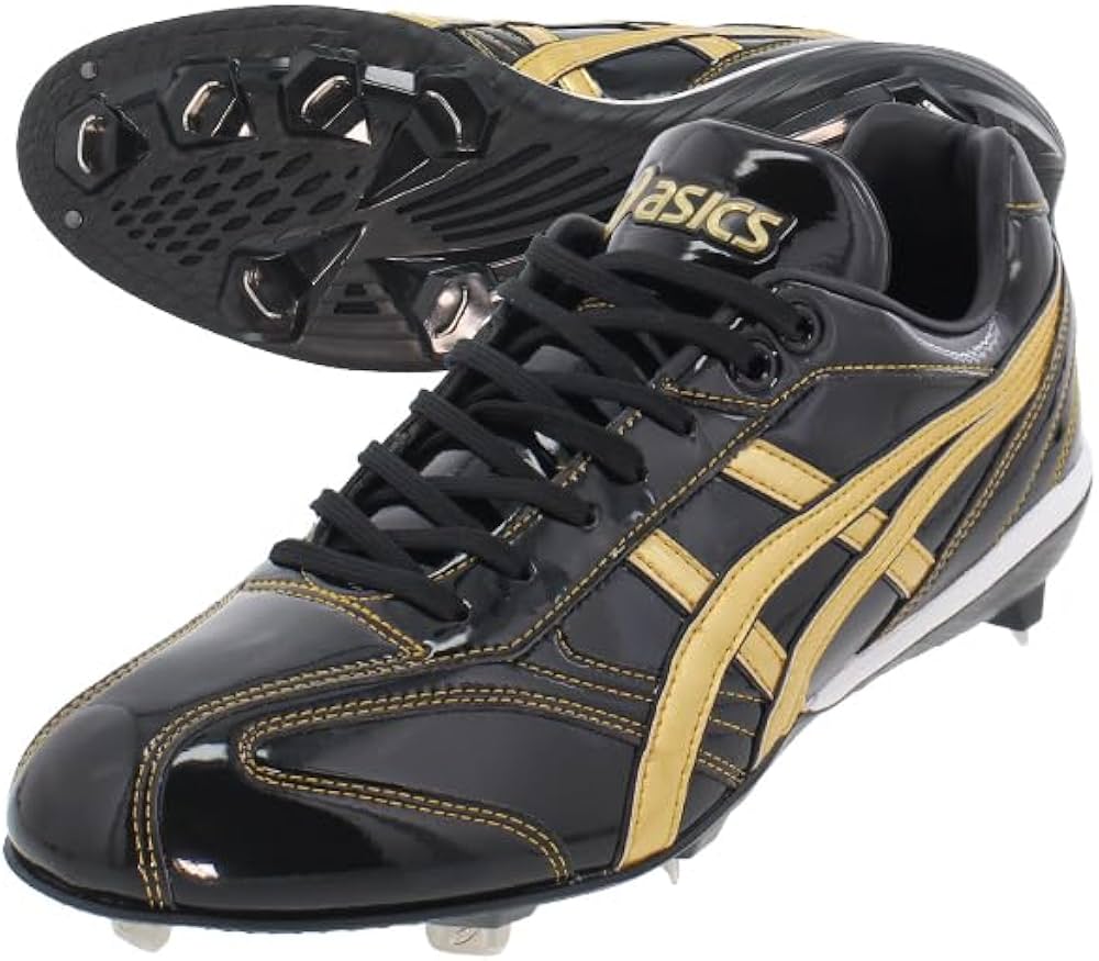 Amazon.co.jp: 野球 スパイク アシックス ゴールドステージ 金具