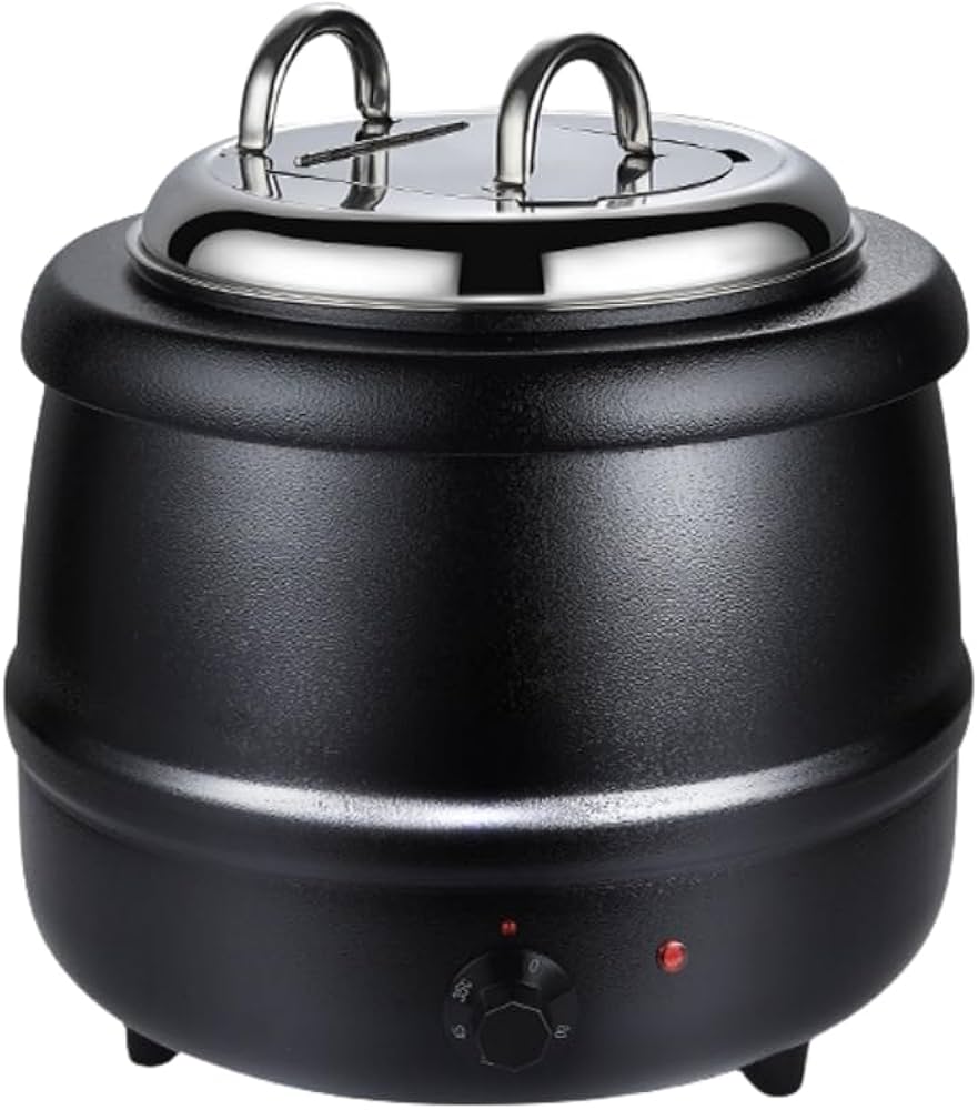 Amazon | 10L-13L食品用スープ釜ウォーマー, 業務用 ステンレス鋼 業務