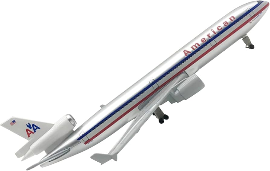 Amazon.co.jp: 1:400合金アメリカンMD-11 MD11飛行機金属 模型飛行機
