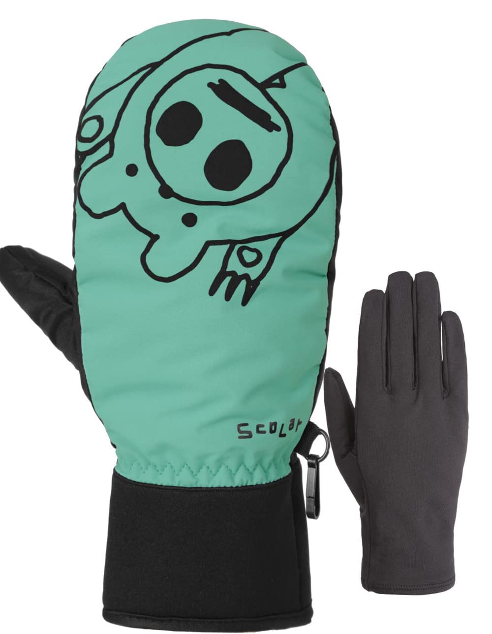 Amazon | ScoLar(スカラー) スノーボード グローブ レディース ミトン