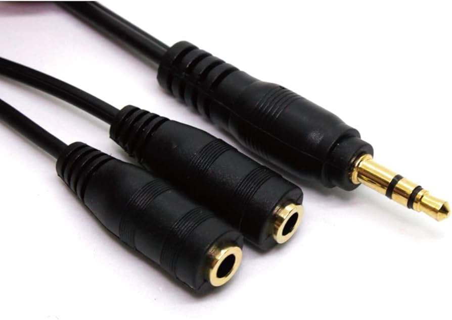 Amazon | ECOTECT イヤホン分岐ケーブル イヤホンジャック 通話可能