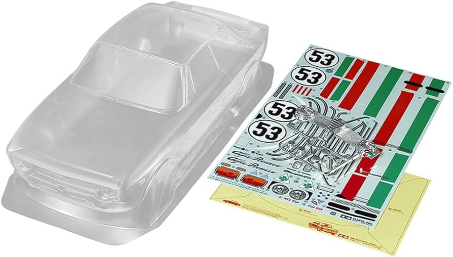 Amazon.com: Tamiya 51729 1/10 Scale RC Alfa Romeo Giulia Sprint