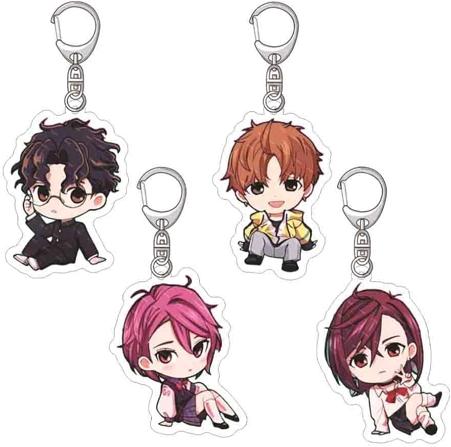 Amazon.co.jp: キーホルダー ダンダダン グッズ セット もも オカルン