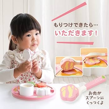 Amazon.co.jp: Mother Garden Wooden Pretend Wild Strawberry Lunch