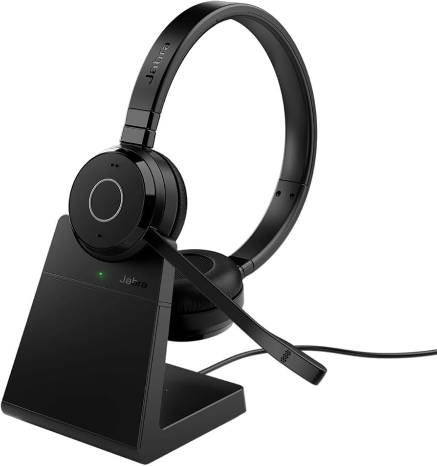 Amazon.co.jp: Jabra ヘッドセット Evolve 65 TE ワイヤレス スタンド