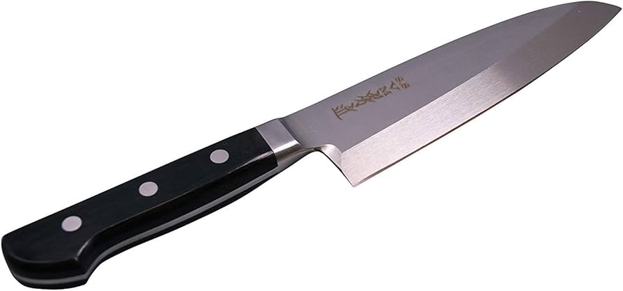 Amazon｜刀舟技研 包丁 房近 VM片刃 ツバ付 出刃 包丁 150mm 5厚 和