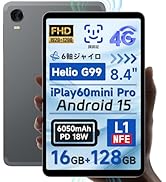 Amazon.co.jp: ALLDOCUBE iPlay50 mini タブレット Android 13 8.4