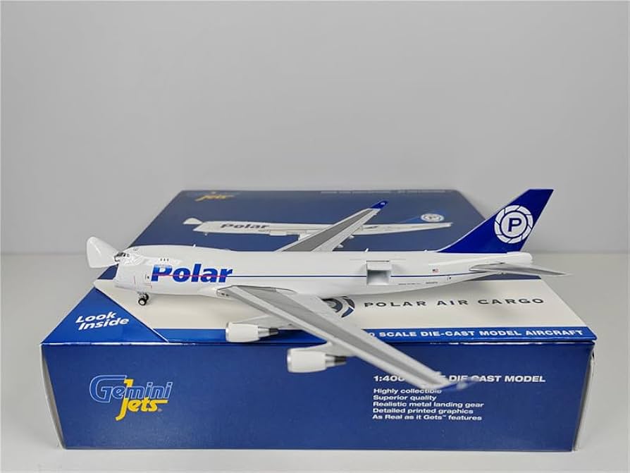 Amazon.com: GeminiJets Polar AIR Cargo for Boeing B747-400F N450PA