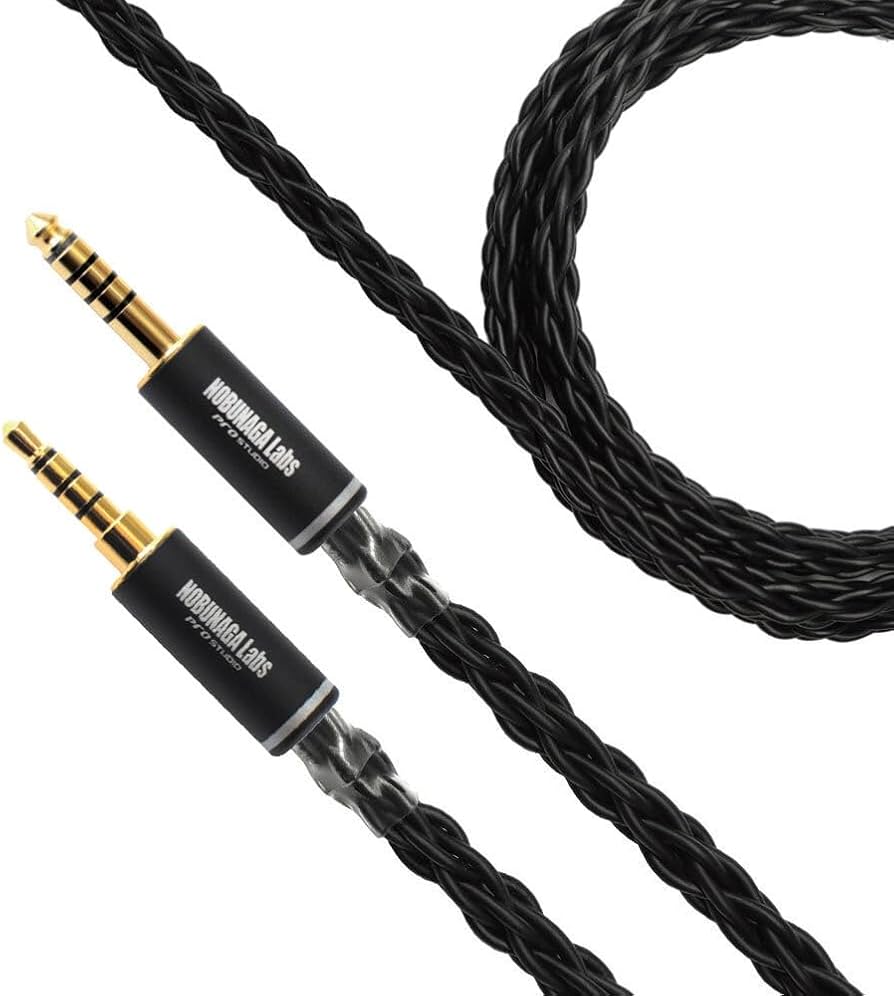 Amazon | NOBUNAGA Labs 黒龍（Kokuryu） 【4.4mm5極バランス/3.5mm4極