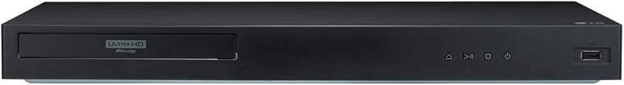 Amazon.com: LG UBK90 4K Ultra-HD Blu-ray Player with Dolby Vision